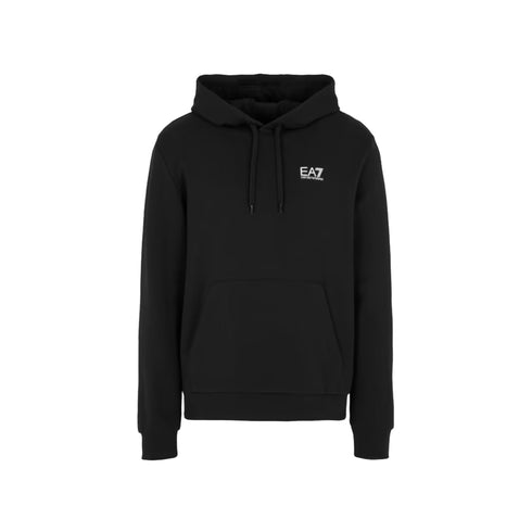 Felpa Uomo Sporty, con tasca a marsupio e logo stampato sul petto